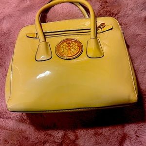 Muted yellowGeneric Italian Handbag* (Clean )
